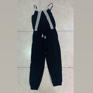 Long Romper with Strings